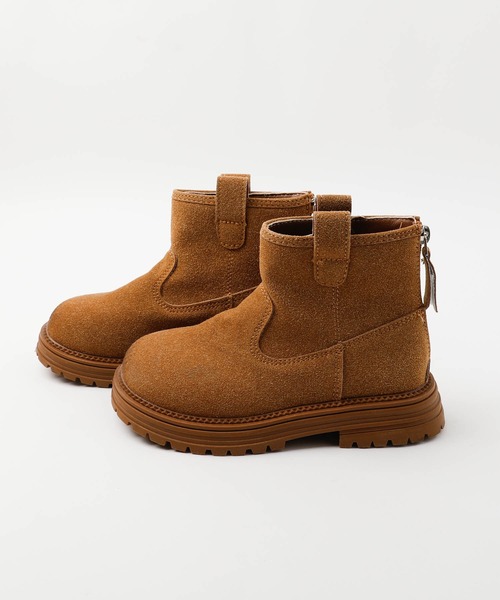 URBAN CHERRY（アーバンチェリー）の「スエードショートブーツ（ブーツ・キッズ・ベージュ/ブラウン・18.0cm/22.5cm/22.0cm/21.0cm/20.0cm/19.0cm）」の11枚目の写真