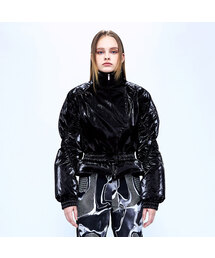 KIMZISU（キムジス）の「Double Layered Goose Down Jacket _ Glossy Black（ダウンジャケット/コート）」