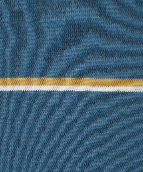 MENASOO(ミナス)の「MNS Striped Cotton Collar T Shirt_Blue(ポロシャツ・レディース・ブルー・F)」の17枚目の写真