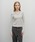 MARITHE + FRANCOIS GIRBAUD�i�}���e�t�����\���W���{�[�j�́uW DEEP NECK LONG SLEEVE�iT�V���c/�J�b�g�\�[�j�v�b�w�U�[�O���[
