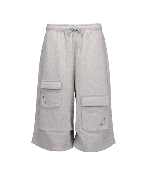 SETUP-EXE(セットアップイーエックスイー)の「PUNCHING BERMUDA SWEATPANTS / MELANGE GRAY(その他パンツ・レディース・その他・OS)」の2枚目の写真