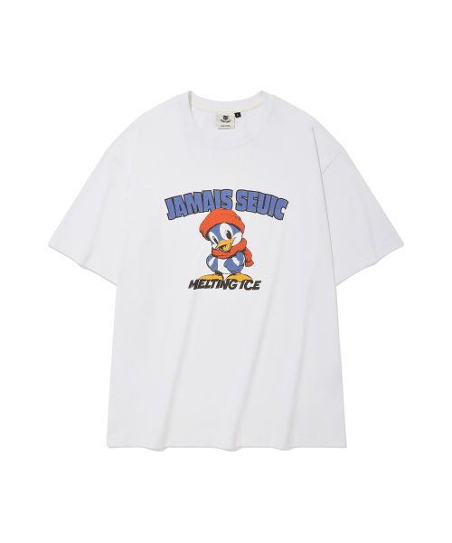 DYSFUNCT(ディスファンクト)の「ORIDUCKY T-SHIRT(WHITE)(Tシャツ/カットソー・メンズ・その他・SMALL/MEDIUM/LARGE)」の1枚目の写真