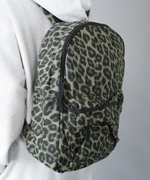 レオパード柄バックパック/ヒョウ柄/リュック/ユニセックス