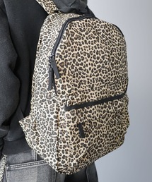 SPINNS | レオパード柄バックパック/ヒョウ柄/リュック/ユニセックス(バックパック/リュック)