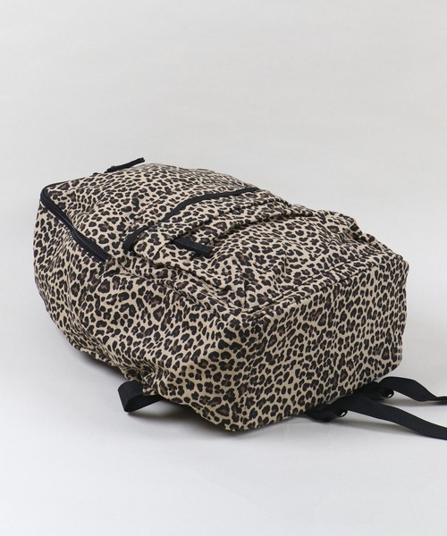 レオパード柄バックパック/ヒョウ柄/リュック/ユニセックス（バック