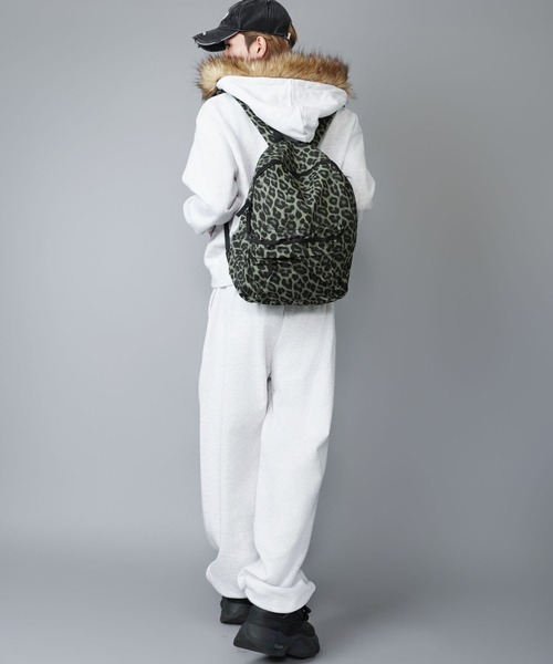レオパード柄バックパック/ヒョウ柄/リュック/ユニセックス（バック