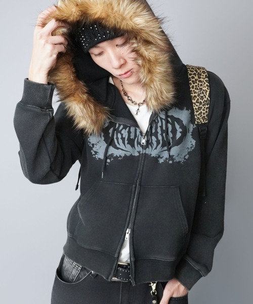 SPINNS（スピンズ）の「レオパード柄バックパック/ヒョウ柄/リュック/ユニセックス（バックパック/リュック・メンズ・イエロー系その他/グリーン系その他・ONESIZE）」の11枚目の写真