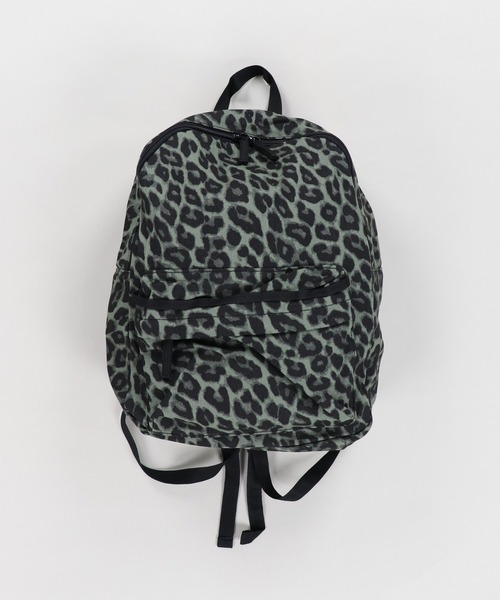 レオパード柄バックパック/ヒョウ柄/リュック/ユニセックス（バック