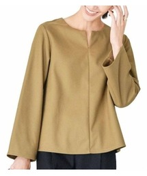 ＩＥＤＩＴ　撥水加工＆ＵＶカットがうれしい　裏がとぅるすべ　きれい見え”ほっと適温”トップス