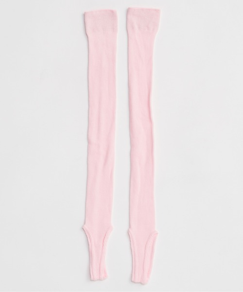 MAISON SPECIAL（メゾンスペシャル）の「Long Sock Tights/ロングソックストレンカ（レギンス/スパッツ・レディース・ピンク/ホワイト/グレー/ブラック・FREE）」の4枚目の写真