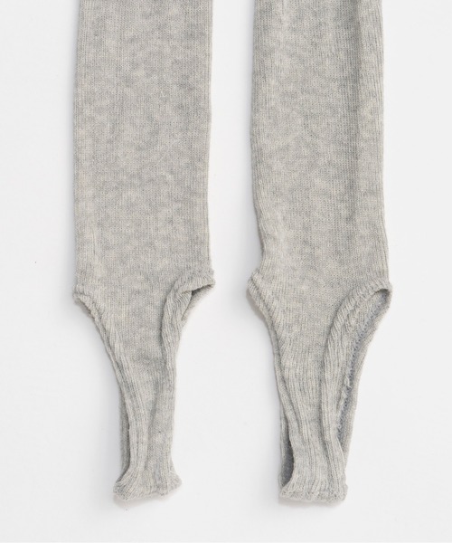 MAISON SPECIAL（メゾンスペシャル）の「Long Sock Tights/ロングソックストレンカ（レギンス/スパッツ・レディース・ピンク/ホワイト/グレー/ブラック・FREE）」の20枚目の写真