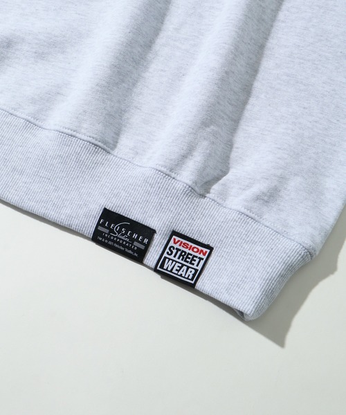 VISION STREET WEAR（ヴィジョンストリートウェア）の「【VISION STREET WEAR/ヴィジョンストリートウェア】×【BETTY BOOP/べティブ－プ】クルーネック スウェット トレーナー（スウェット・メンズ・チャコールグレー/オフホワイト/ライトグレー・M/L/LL）」の12枚目の写真
