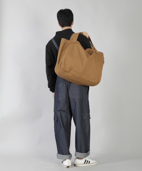 SAINTCREW(セントクルー)の「ジャイアントバルクエコバッグ GBE-156 キャメル(エコバッグ/サブバッグ・メンズ・その他・FREE)」の2枚目の写真