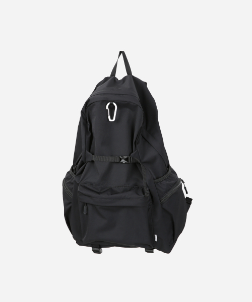 JENNER（ジェンナー）の「ライトリサイクルナイロンバックパック_ラージ [ブラック]（バックパック/リュック・レディース・その他・FREE）」の2枚目の写真