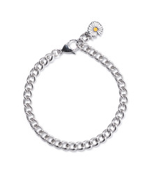 JBANS CLASSIC（ジェイバンスクラシック）の「Hopeful Daisy Pendant 6 Basic Chain Bracelet (C2503AC1282_SV)（ブレスレット・レディース）」