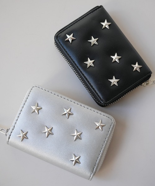 Port（ポート）の「【 Sowel. / ソエル 】 スター スタッズ スクエア カードケース #（カードケース・レディース・レッド/ブラック/シルバー・FREE）」の7枚目の写真