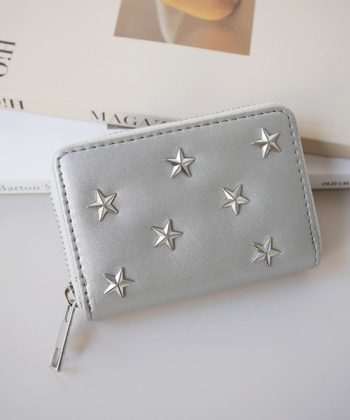 Port（ポート）の「【 Sowel. / ソエル 】 スター スタッズ スクエア カードケース #（カードケース・レディース・レッド/ブラック/シルバー・FREE）」の9枚目の写真