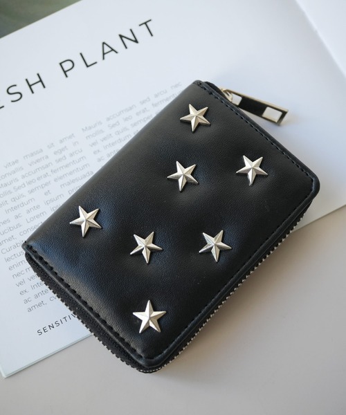 Port（ポート）の「【 Sowel. / ソエル 】 スター スタッズ スクエア カードケース #（カードケース・レディース・レッド/ブラック/シルバー・FREE）」の8枚目の写真