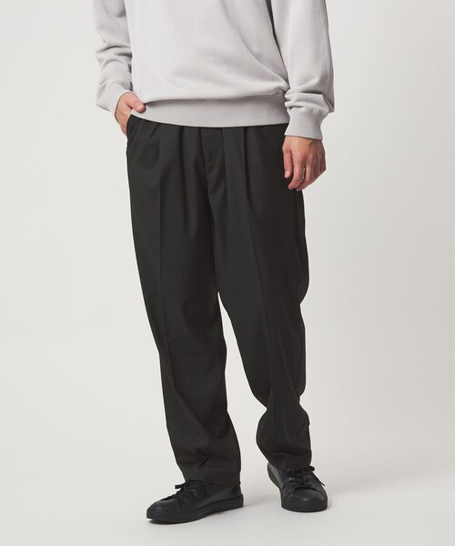 green label relaxing（グリーンレーベルリラクシング）の「CARREMAN オルマイ ワイド パンツ W3 -ストレッチ-（その他パンツ・メンズ・ライトグレー/モカ/ブラック・XL/L/S/M）」の21枚目の写真