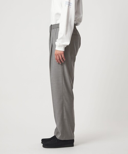 green label relaxing（グリーンレーベルリラクシング）の「CARREMAN オルマイ ワイド パンツ W3 -ストレッチ-（その他パンツ・メンズ・ライトグレー/モカ/ブラック・XL/L/S/M）」の14枚目の写真