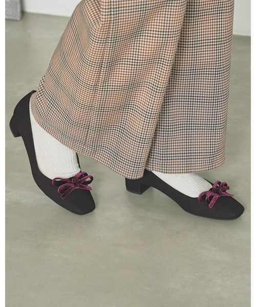 【NEW】エマフランシス（Emma Francis）/ダブルリボン 3cm パンプス ダブルリボン 3cm パンプス（パンプス）｜Emma Francis（エマ