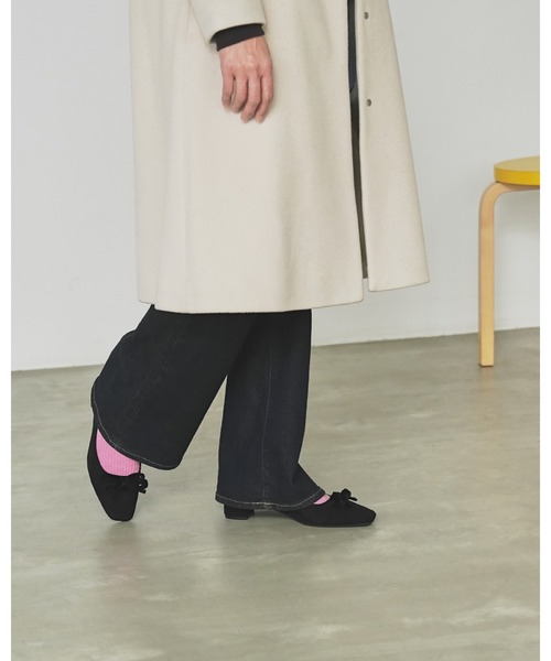 Emma Francis(エマフランシス)の「ダブルリボン 3cm パンプス(パンプス・レディース・モカ/ブラック/ワイン・24.0cm/23.5cm/23.0cm/22.5cm/25.0cm/24.5cm)」の7枚目の写真