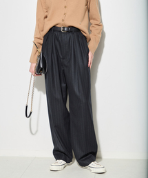 journal standard L'essage | ウールピンストライプ/無地トラウザーパンツ(スラックス)