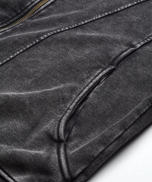 NO ID.(ノーアイディ)の「【NO ID.】Changing Hooded Blouson / チェンジング フーデッド ブルゾン(ブルゾン・メンズ・グレー/ブラック・ONE SIZE)」の18枚目の写真