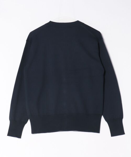 Vivienne Westwood(ヴィヴィアンウエストウッド)の「オーガニックコットンベーシックリラックスVネックカーディガン(カーディガン/ボレロ・レディース・ブラック/ブルー/レッド/ホワイト・FREE)」の5枚目の写真