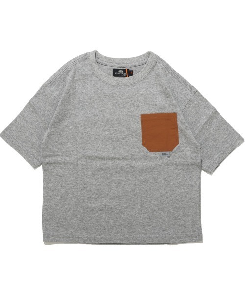 KRIFF MAYER Kid's Collection（クリフメイヤーキッズコレクション）の「【撥水・防汚】クリーネスポケT(山)（Tシャツ/カットソー・キッズ・オフホワイト/イエロー/ブラック/グレー・150/140/130/120/170/160）」の8枚目の写真