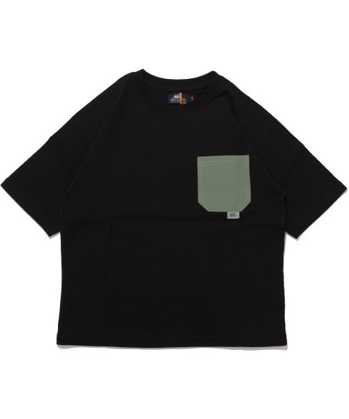 KRIFF MAYER Kid's Collection（クリフメイヤーキッズコレクション）の「【撥水・防汚】クリーネスポケT(山)（Tシャツ/カットソー・キッズ・オフホワイト/イエロー/ブラック/グレー・150/140/130/120/170/160）」の10枚目の写真