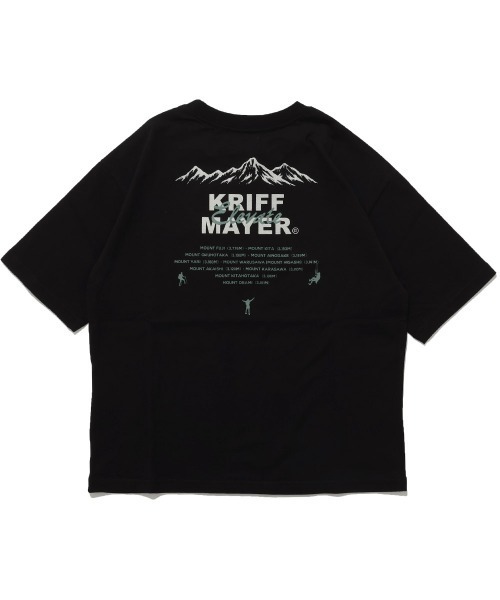 KRIFF MAYER Kid's Collection（クリフメイヤーキッズコレクション）の「【撥水・防汚】クリーネスポケT(山)（Tシャツ/カットソー・キッズ・オフホワイト/イエロー/ブラック/グレー・150/140/130/120/170/160）」の11枚目の写真