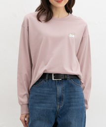 モチーフ刺繍Tシャツ