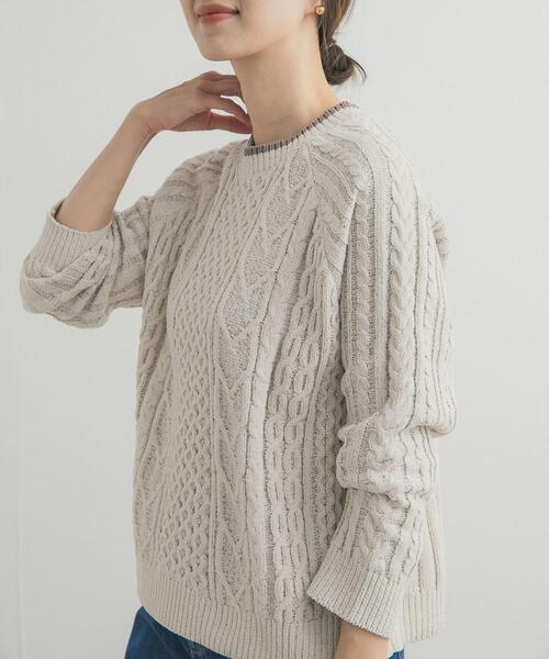 【NEW】アーバンリサーチ ドアーズ（URBAN RESEARCH DOORS）/ラグランモールニット セール】ラグランモールニット（ニット/セーター）｜URBAN RESEARCH