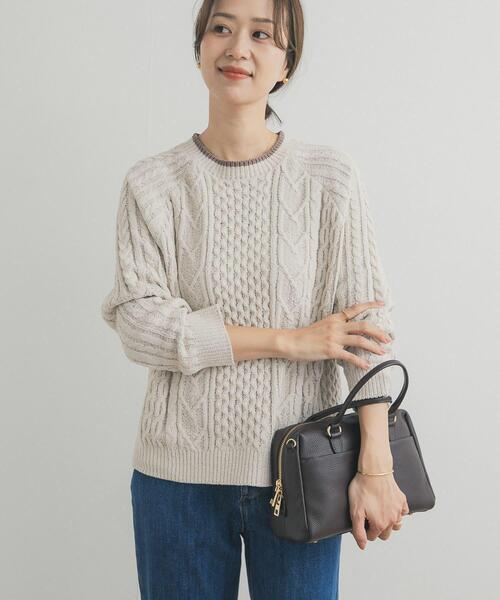 セール】ラグランモールニット（ニット/セーター）｜URBAN RESEARCH