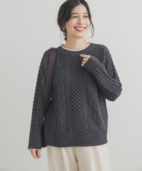 セール】ラグランモールニット（ニット/セーター）｜URBAN RESEARCH