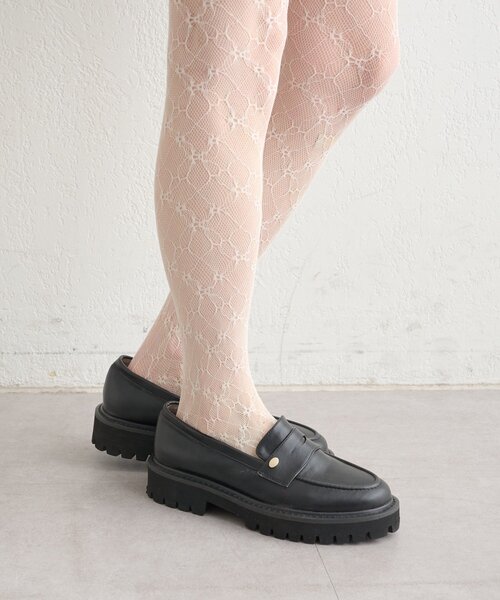 mystic(ミスティック)の「チャーム付きボリュームローファー(その他シューズ・レディース・ブラック/ダークブラウン・38/36/37)」の5枚目の写真