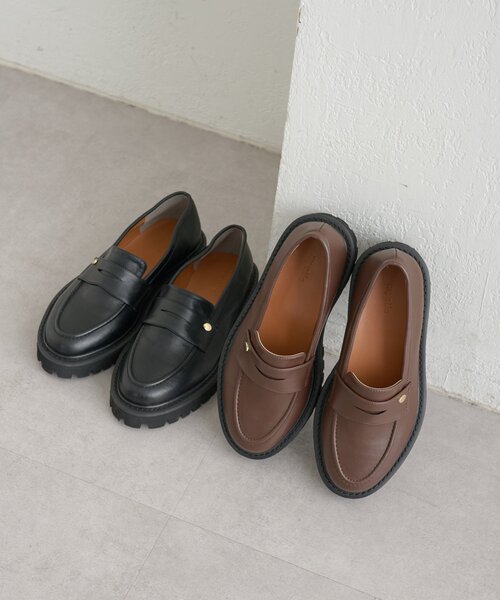 mystic(ミスティック)の「チャーム付きボリュームローファー(その他シューズ・レディース・ブラック/ダークブラウン・38/36/37)」の19枚目の写真