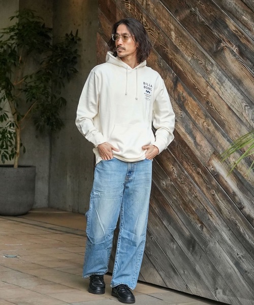 BILLABONG(ビラボン)の「BILLABONG メンズ SUN SCREEN パーカー 【2026年春夏モデル】(パーカー・メンズ・クリーム/ブラック/エメラルド・MEDIUM/X-LARGE/LARGE)」の15枚目の写真