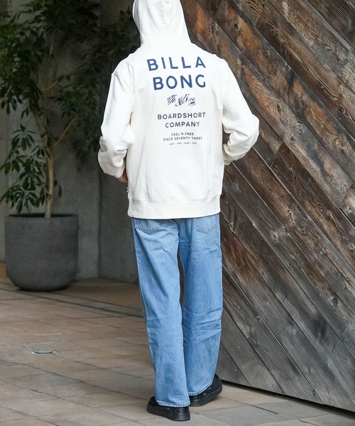 BILLABONG(ビラボン)の「BILLABONG メンズ SUN SCREEN パーカー 【2026年春夏モデル】(パーカー・メンズ・クリーム/ブラック/エメラルド・MEDIUM/X-LARGE/LARGE)」の14枚目の写真