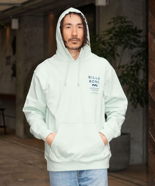 BILLABONG(ビラボン)の「BILLABONG メンズ SUN SCREEN パーカー 【2026年春夏モデル】(パーカー・メンズ・クリーム/ブラック/エメラルド・MEDIUM/X-LARGE/LARGE)」の6枚目の写真