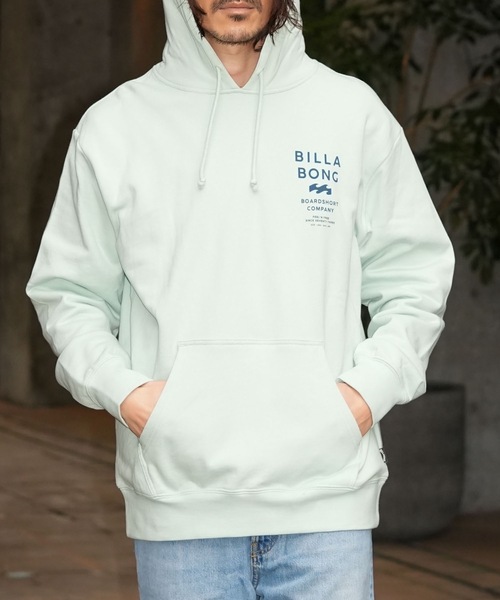 BILLABONG(ビラボン)の「BILLABONG メンズ SUN SCREEN パーカー 【2026年春夏モデル】(パーカー・メンズ・クリーム/ブラック/エメラルド・MEDIUM/X-LARGE/LARGE)」の4枚目の写真