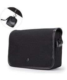 PEEPS（ピープス）の「simple classy cross bag(black)（メッセンジャーバッグ）」