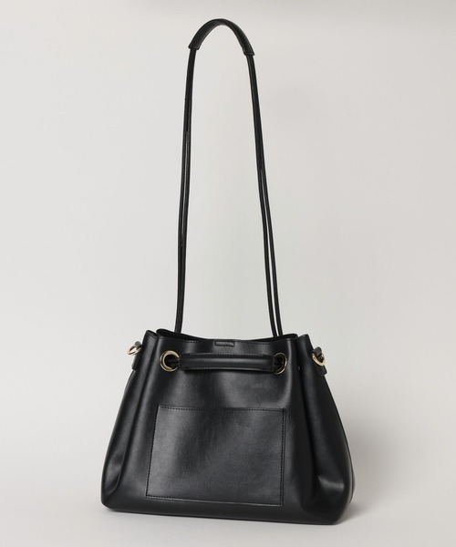 Elura（エルーラ）の「3WAYハトメトート/633020（トートバッグ・レディース・オフホワイト/ブラック・FREE）」の13枚目の写真