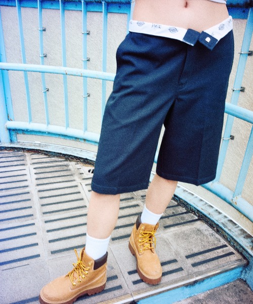 X-girl（エックスガール）の「X-girl × Dickies WASHED WORK SHORTS（その他パンツ・レディース・ブラウン/ブラック・S/M）」の10枚目の写真