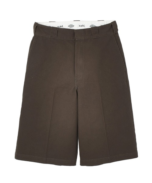 X-girl（エックスガール）の「X-girl × Dickies WASHED WORK SHORTS（その他パンツ・レディース・ブラウン/ブラック・S/M）」の14枚目の写真
