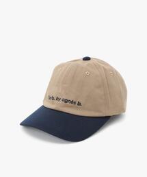 To b. by agnes b.（トゥービーバイアニエスベー）の「コットン バイカラー キャップ（キャップ）」