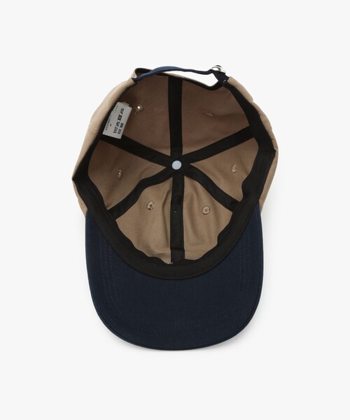 To b. by agnes b.（トゥービーバイアニエスベー）の「コットン バイカラー キャップ（キャップ・レディース・ベージュ・FREE）」の4枚目の写真