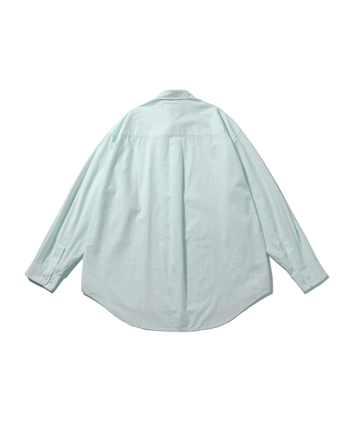 MOIF（モイフ）の「[SS25] UNIFORM SHIRT / SEAFOAM GREEN（シャツ/ブラウス・メンズ・その他・S/M/L）」の2枚目の写真