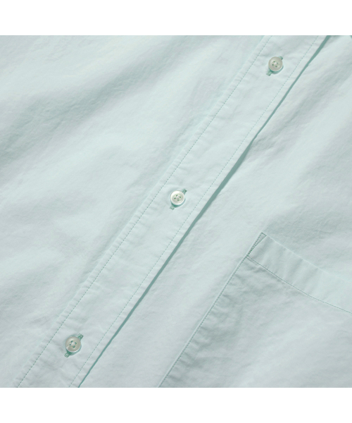 MOIF（モイフ）の「[SS25] UNIFORM SHIRT / SEAFOAM GREEN（シャツ/ブラウス・メンズ・その他・S/M/L）」の5枚目の写真